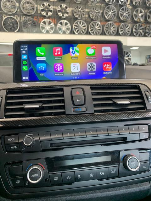 Tela CarPlay em BMW